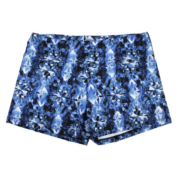 Balance Collection Pants - Balance Collection Womens XL Bike Shorts Black Blue White Pull On Activewear